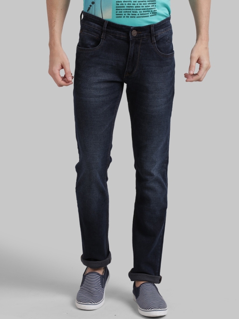 

Parx Men Blue Regular Fit Mid-Rise Clean Look Jeans
