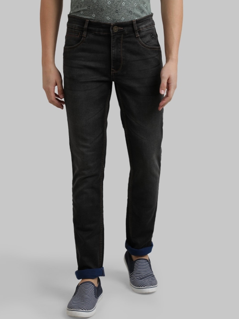 

Parx Men Black Regular Fit Mid-Rise Clean Look Jeans