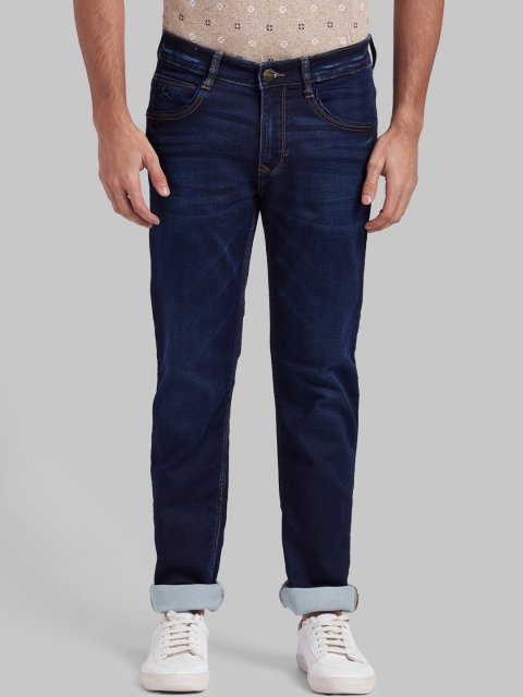 

Parx Men Blue Regular Fit Mid-Rise Clean Look Stretchable Jeans