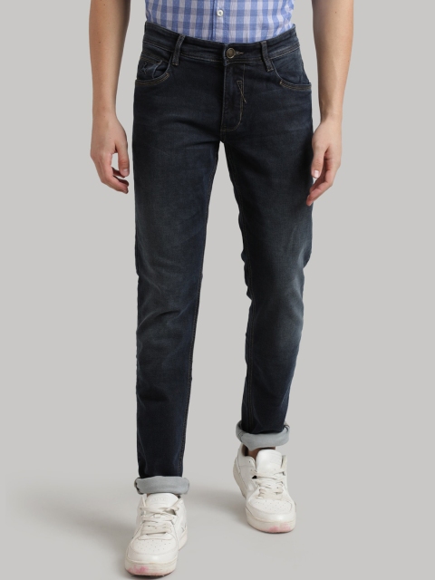 

Parx Men Blue Regular Fit Mid-Rise Clean Look Stretchable Jeans