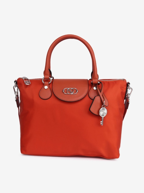 

LYN Red Solid Handheld Bag