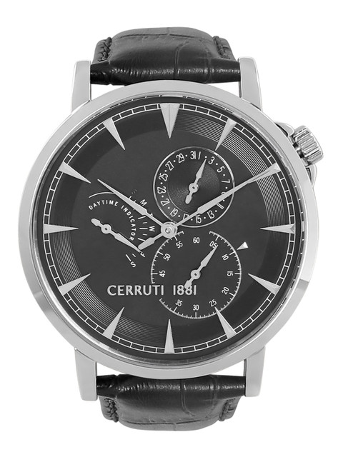 

Cerruti 1881 Men Black Analogue Watch CRA24905