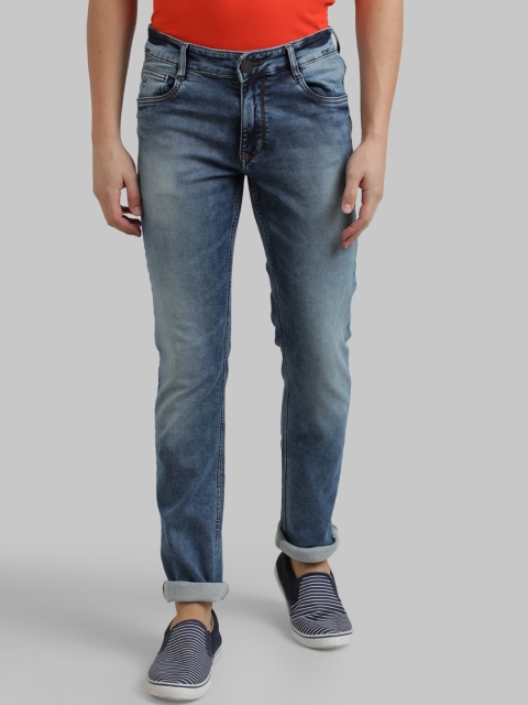 

Parx Men Blue Regular Fit Mid-Rise Clean Look Jeans