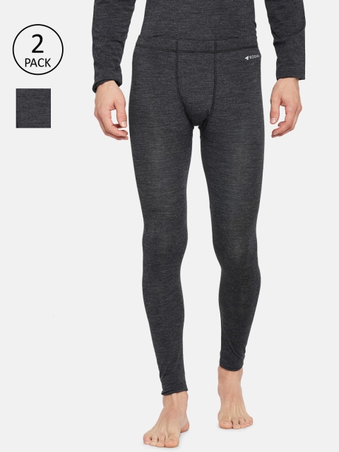 

Kosha Men Plus size Charcoal Merino Wool & Bamboo Thermal Bottoms Pack of 2