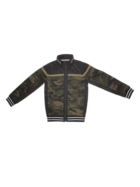 

Octave Boys Green & Black Printed Sweatshirt