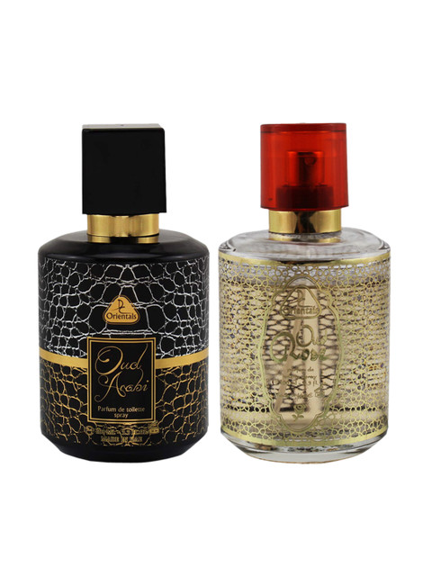 

Dorall Collection Unisex Pack of 2 Perfumes 200 ml, Transparent