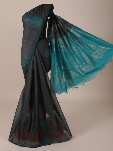 

Pothys Grey Woven Design Silk Cotton Saree