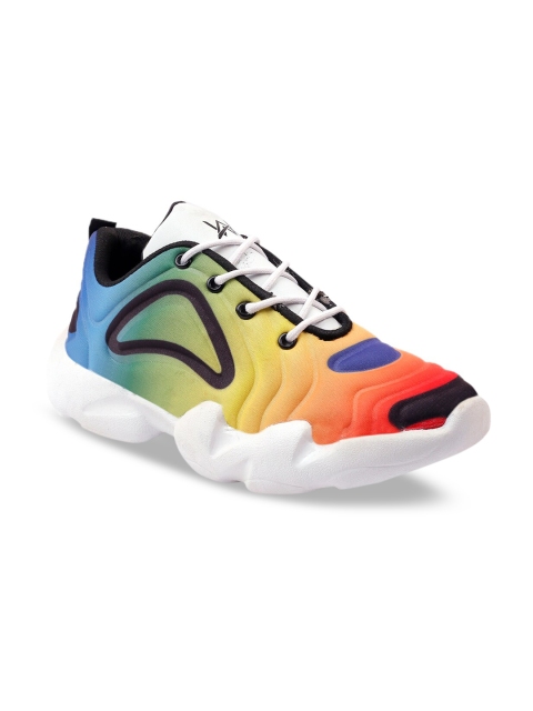 

Woakers Men Multicoloured Running Shoes, Multi