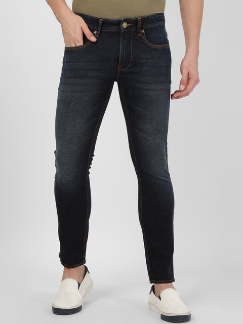 

Llak Jeans Men Black Skinny Fit Mid-Rise Clean Look Jeans