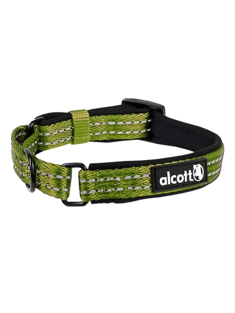 

PawsnCollars Green Self-Design Collar For Dogs