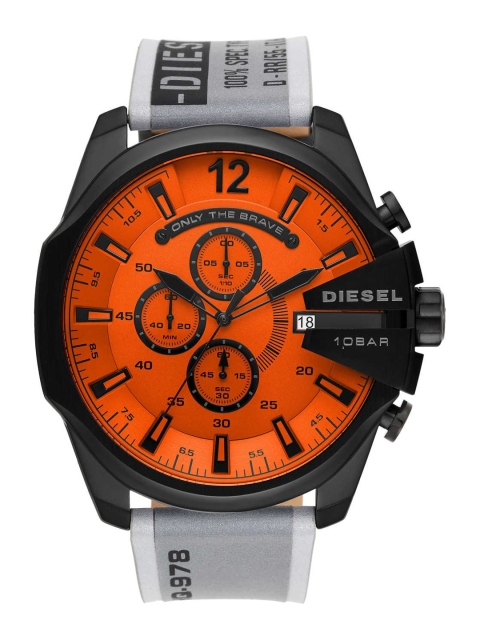 

DIESEL Men Orange Analogue Watch DZ4535
