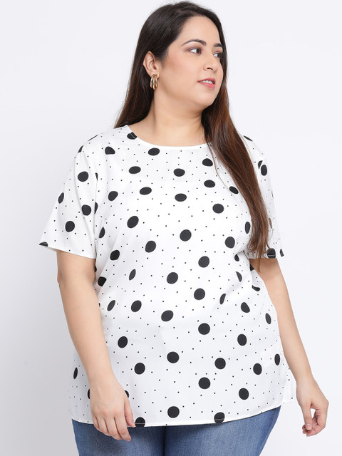 

Oxolloxo Women White Printed Top