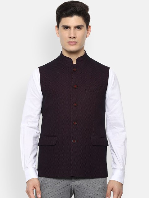 

Van Heusen Maroon Waistcoat