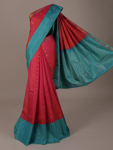 

Pothys Pink Woven Design Pure Silk Saree