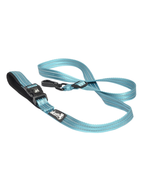 

PawsnCollars Teal Blue Solid Alcott Weekender Long Soft Grip Leash