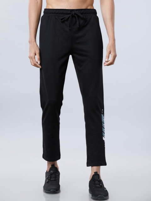 

HIGHLANDER Men Black Solid Slim-Fit Track Pants