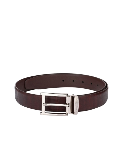 

Pacific Gold Men Brown Solid Reversible Leather Belt