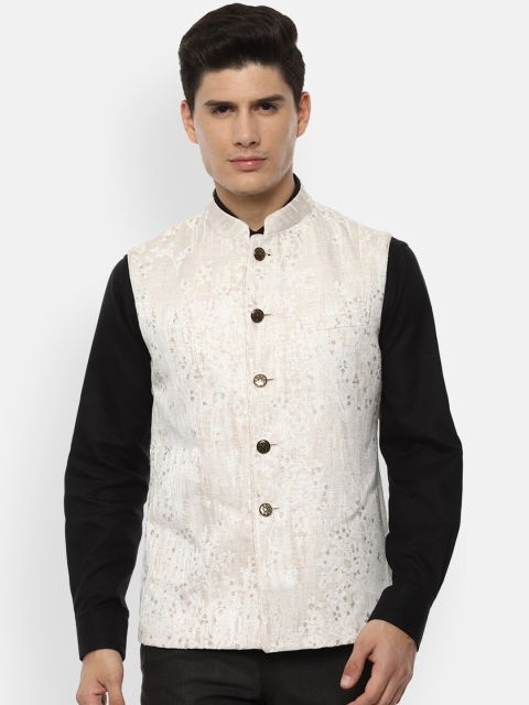 V Dot Cream Waistcoat