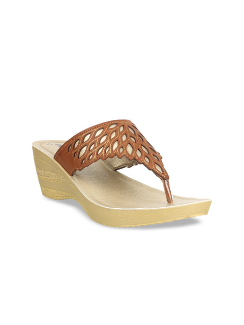 

Inblu Women Brown Printed Heels