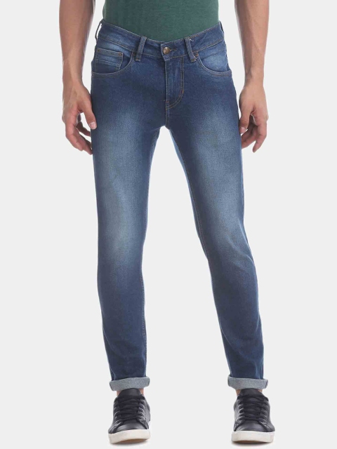 

Newport Men Blue Skinny Fit Low-Rise Clean Look Jeans