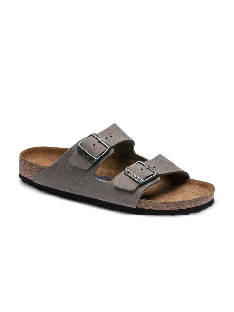 

Birkenstock Men Grey Regular Width Arizona Comfort Sandals