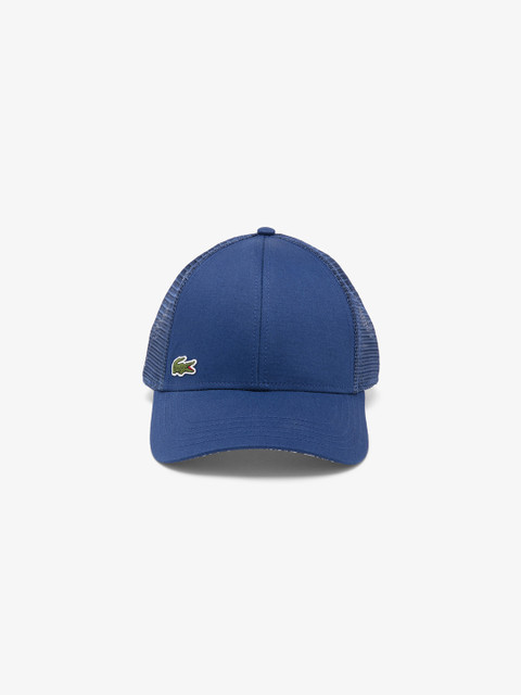 

Lacoste Men Blue Solid Visor Cap