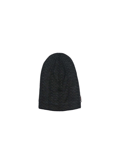 

Bunnywave Unisex Black Self Design Cap