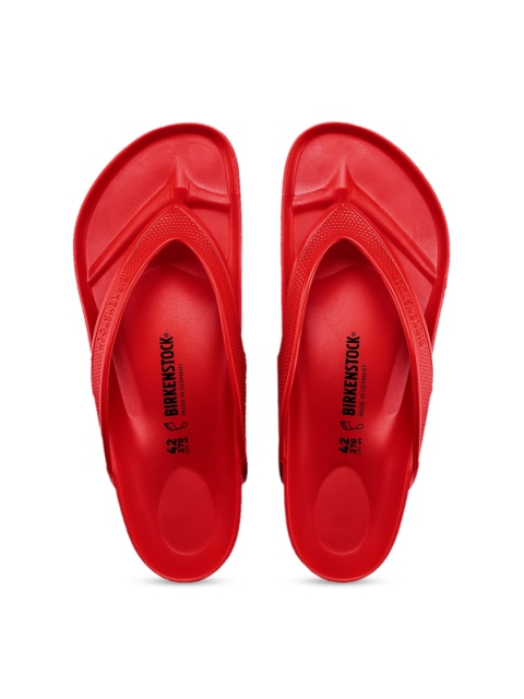 

Birkenstock Unisex Red Regular Width Honolulu EVA Comfort Sandals