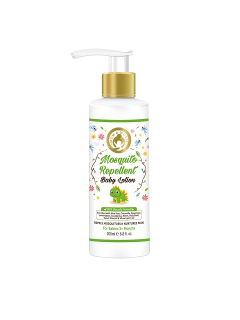 

Mom & World Baby Mosquito Repellent Lotion 200ml, White