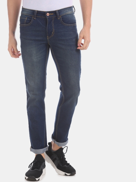 

Newport Men Blue Slim Fit Mid-Rise Clean Look Jeans