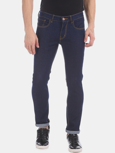 

Newport Men Blue Slim Fit Mid-Rise Clean Look Jeans