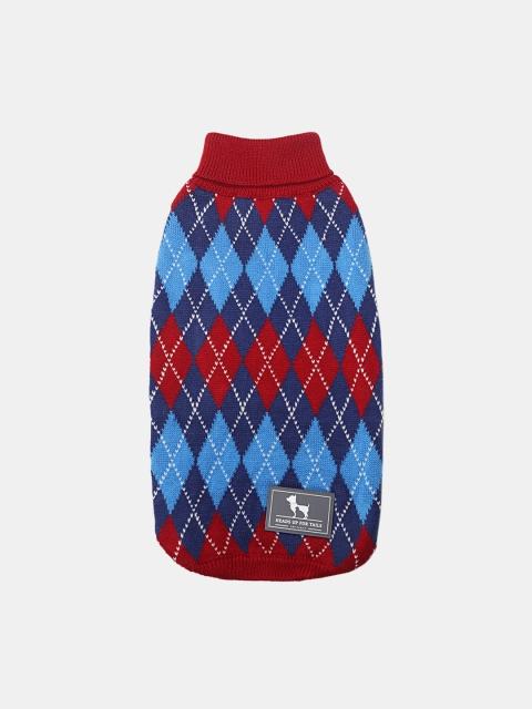 

HUFT Argyle Dog Sweater, Multi
