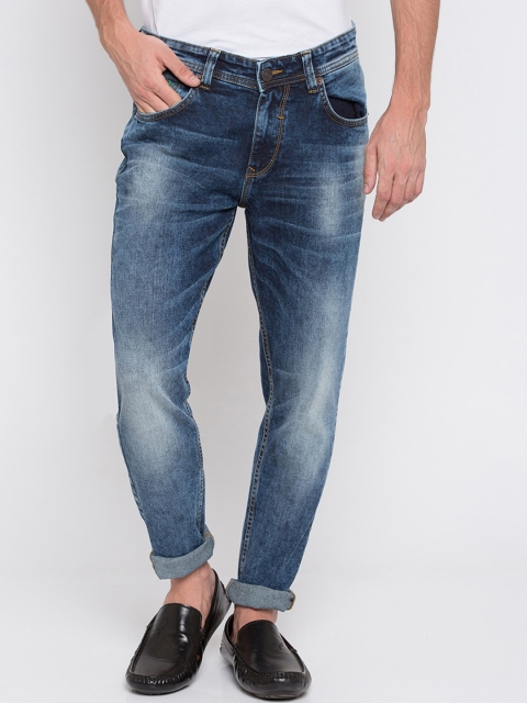 

SPYKAR Men Blue Slim Fit Low-Rise Clean Look Jeans
