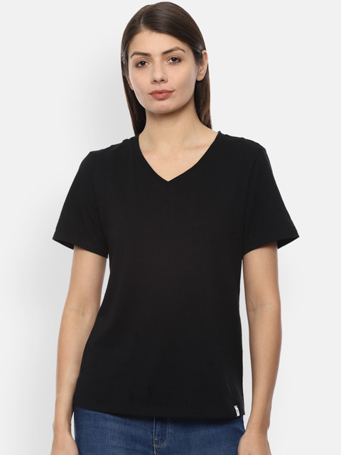 

Van Heusen Woman Black Solid Top