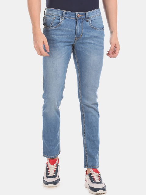 

Newport Men Blue Slim Fit Mid-Rise Clean Look Jeans