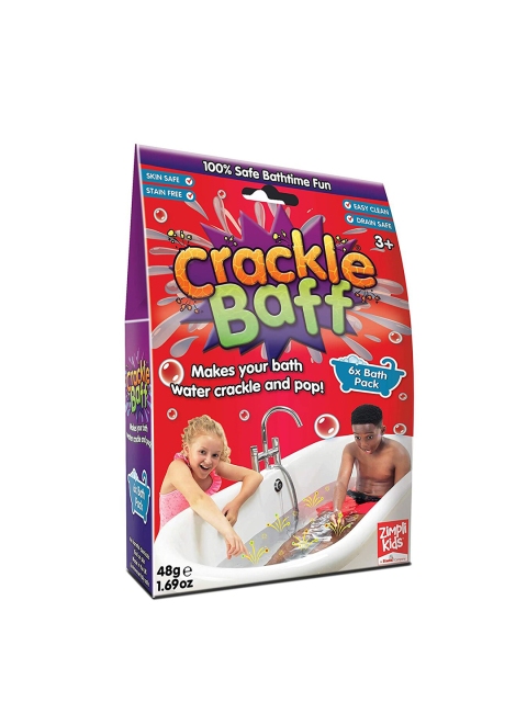 

Zimpli Kids Pack Of 6 Red & Purple Crackle Baff