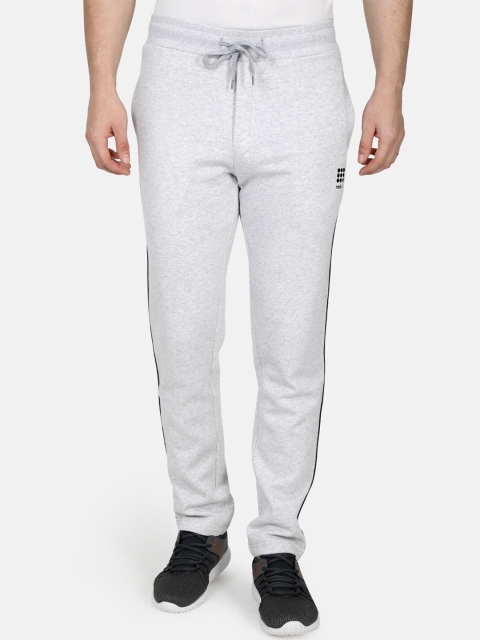 

rock.it Men Grey Solid Track Pants