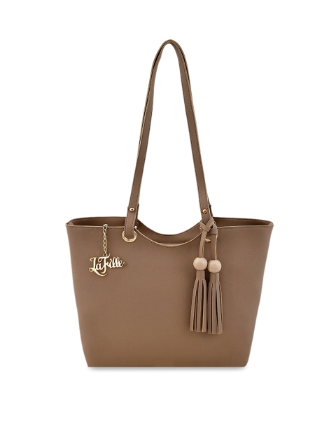 

LaFille Brown Solid Shoulder Bag