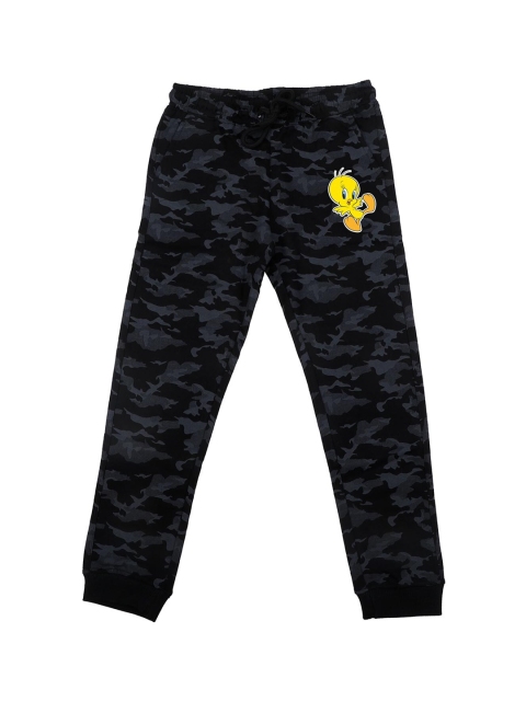 

Looney Tunes Girls Black & Grey Camouflage Straight Fit Joggers