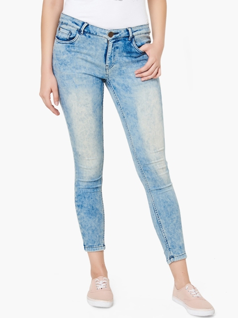 

Fame Forever by Lifestyle Women Blue Skinny Fit Mid-Rise Clean Look Jeans