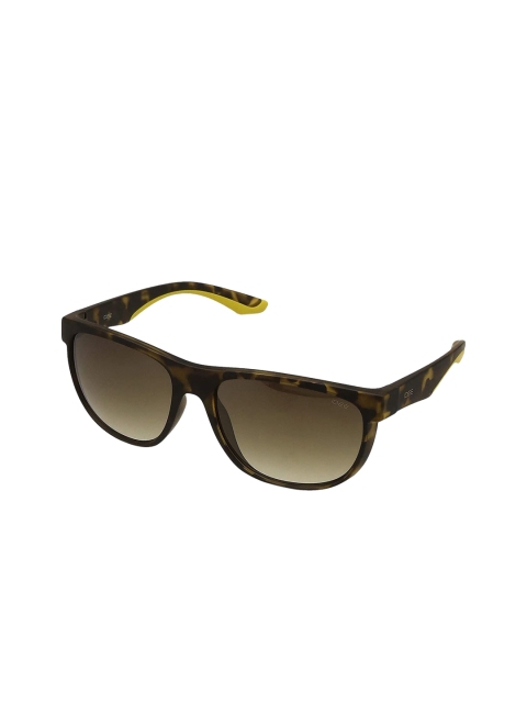 

IDEE Men Brown & Yellow Mirrored Square UV Protected Sunglasses IDS2457-C4SG