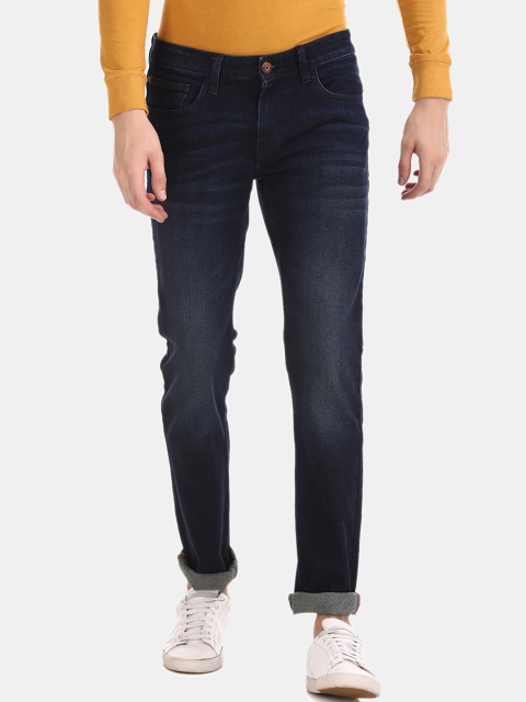 

Cherokee Men Navy Blue Slim Fit Low-Rise Clean Look Stretchable Jeans