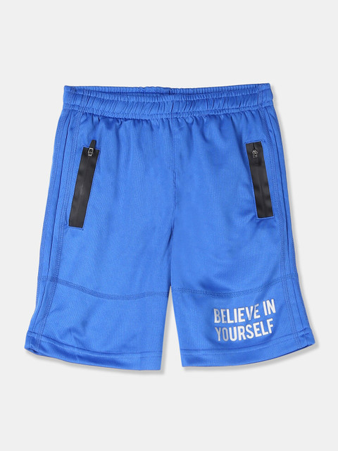 

Cherokee Boys Blue Solid Regular Fit Regular Shorts