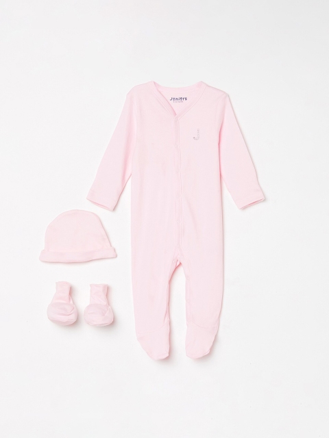 

Juniors by Lifestyle Boys Pink Solid Clothing Set