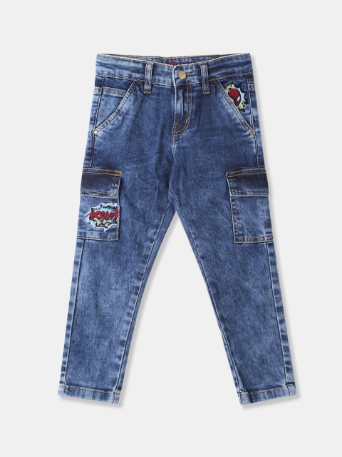 

Colt Boys Blue Regular Fit Mid-Rise Clean Look Jeans