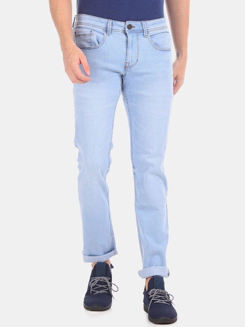 

Cherokee Men Blue Slim Fit Mid-Rise Clean Look Jeans