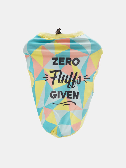

Heads Up For Tails Zero Fluffs Given Dog T-Shirt, Multi