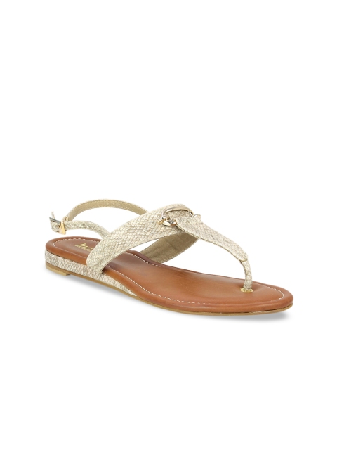 

Inc 5 Women Rose Gold Textured Sandals