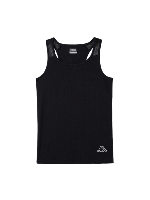 

Kappa Girls Black Solid Tank Top