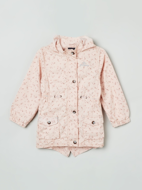 

max Girls Pink Printed Tailored Jacket